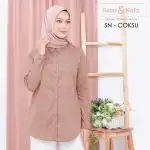 kemeja wanita katun toyobo coksu